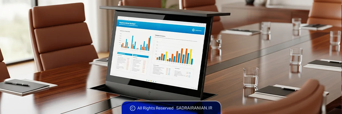 مانیتور آسانسوری