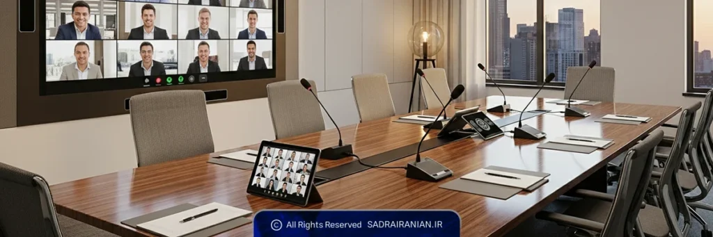 نصب برنامه ویدئو کنفرانس