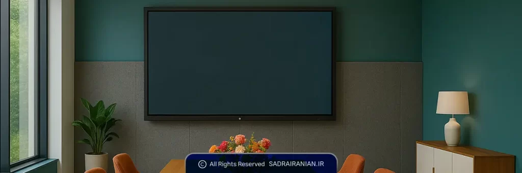 نمایشگر لمسی جلسات