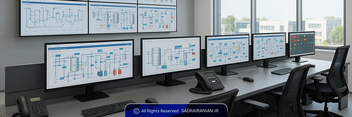 اتاق کنترل پالایشگاه