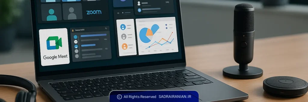 نحوه برگزاری وبینار