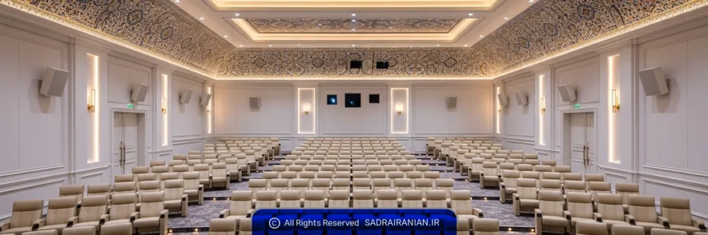 هزینه سیستم صوتی سالن اجتماعات