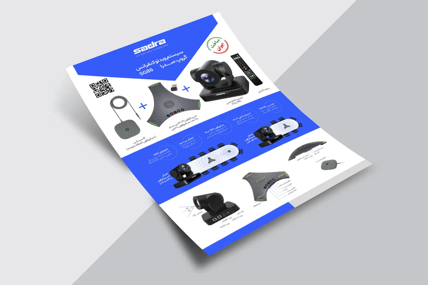 کاتالوگ ویدئو کنفرانس SG86