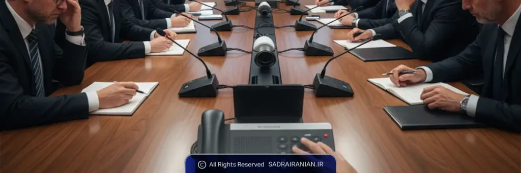 تاخیر صوتی سیستم کنفرانس