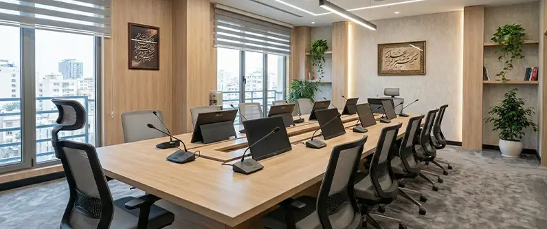 سیستم صوتی سالن جلسات