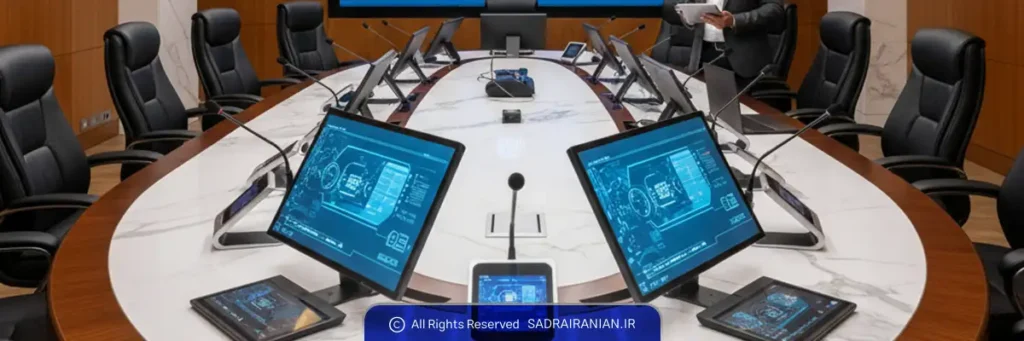 هوشمند سازی سالن کنفرانس