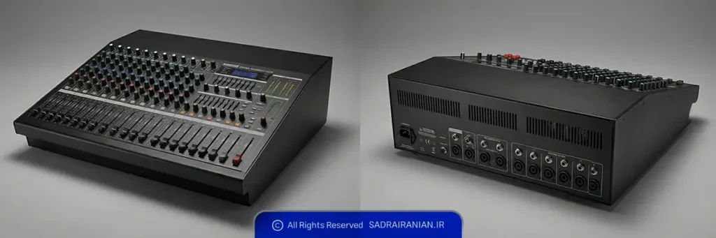 تفاوت میکسر و پاور میکسر